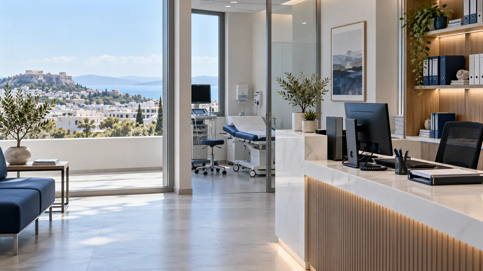 Σύγχρονο ιατρείο με οργανωμένη και ασφαλή υποδομή πληροφορικής